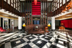 Lobbyen eller receptionen på Silkian Hoian Boutique Hotel & Spa