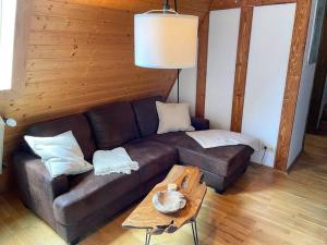 Posezení v ubytování Ferienwohnung Baumkrone