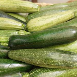 a pile of cucumbers stacked on top of each other at Arcamyrtus in Alghero