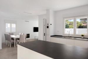 TV a/nebo společenská místnost v ubytování Villa Santa Clara 21c