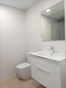 Koupelna v ubytování Residencial El Trenet 2A