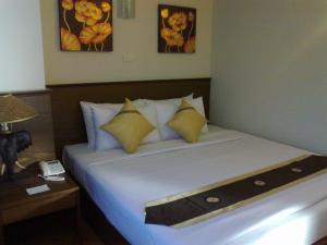 Postel nebo postele na pokoji v ubytování Top North Hotel