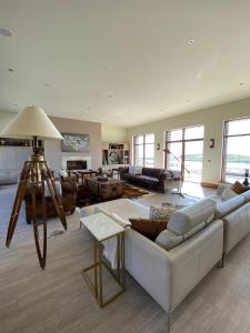 Χώρος καθιστικού στο Seabrook Lodge Clifden Connemara