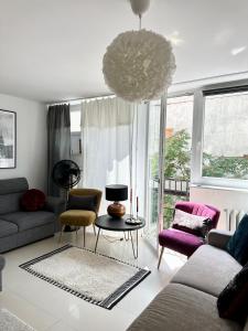 Posedenie v ubytovaní Apartament Warszawa Śródmieście