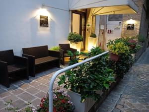 Posezení v ubytování Hotel Arcadia