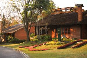 Zahrada ubytování Belle Villa Resort, Chiang Mai