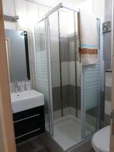 Ванная комната в Hotel & Restaurant Le Chalvet