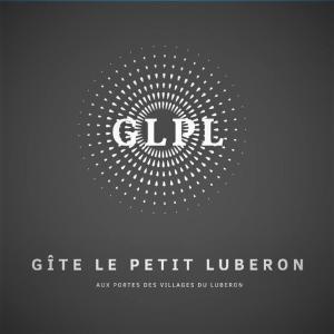 a gift le petit lueron logo in a circle at Gite Le Petit Luberon LISIANTHUS in Cabrières-dʼAvignon