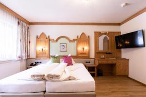 TV a/nebo společenská místnost v ubytování Hotel Schlosshof