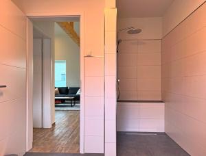 Koupelna v ubytování Watt'n Villa 4 - Exklusive Fewo für 4 Personen in Dangast
