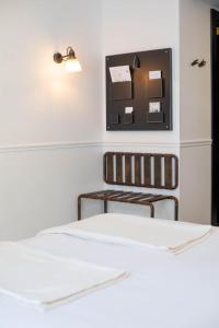 Łóżko lub łóżka w pokoju w obiekcie 7 Islas Hotel