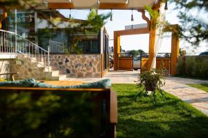 Zahrada ubytování Mavi Yaprak Hotel