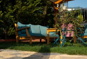 Zahrada ubytování Mavi Yaprak Hotel
