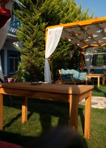 Zahrada ubytování Mavi Yaprak Hotel