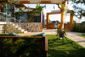 Zahrada ubytování Mavi Yaprak Hotel