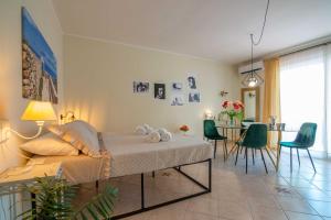 Posezení v ubytování B&b Dea Teti