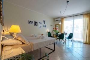 Posezení v ubytování B&b Dea Teti
