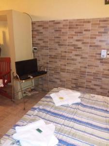 Voodi või voodid majutusasutuse Casa de la Y - B&B toas