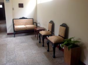 Χώρος καθιστικού στο Hotel Estación Central