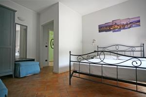 Postel nebo postele na pokoji v ubytování Hotel Antichi Cortili