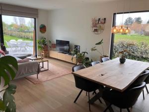 TV a/nebo společenská místnost v ubytování Casa fontanita