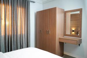 Postel nebo postele na pokoji v ubytování flamingo hotel irbid