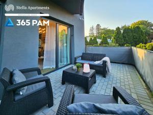 Χώρος καθιστικού στο 365PAM Apartament ETNO LOFT 10 - PARKING W CENIE