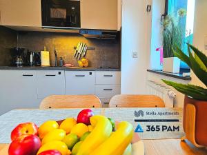 Η κουζίνα ή μικρή κουζίνα στο 365PAM Apartament ETNO LOFT 10 - PARKING W CENIE