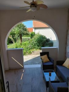 Posezení v ubytování Apartment Maestral