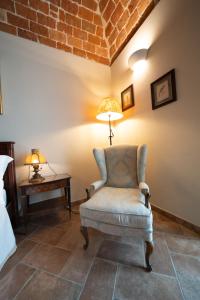 Posezení v ubytování Cascina Baronina