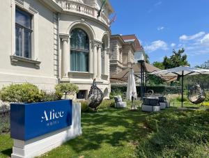 Zahrada ubytování Alice Hotel