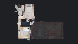 Plán poschodí v ubytovaní Appartements modernes avec véranda