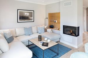 Posezení v ubytování Strand 48