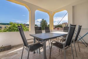 Balkón nebo terasa v ubytování Villa Roma Portorose