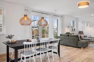 Χώρος καθιστικού στο Ferienhaus Wave