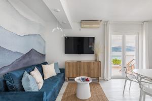 TV a/nebo společenská místnost v ubytování Apartments Marina
