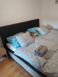Posteľ alebo postele v izbe v ubytovaní U Pepana
