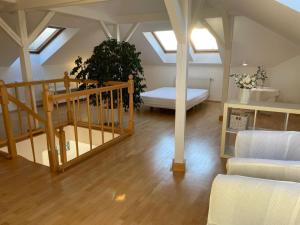 Postel nebo postele na pokoji v ubytování Apartament Przystań w Ustce - 120 m2 - 200 m od plaży Mickiewicza 2