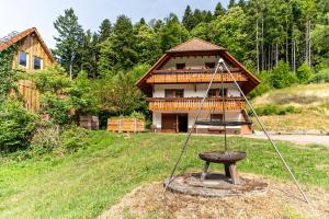 Zahrada ubytování Ferienhaus Gießler