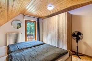 Postel nebo postele na pokoji v ubytování Ferienhaus Gießler