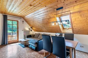 Posezení v ubytování Ferienhaus Gießler