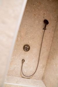 a shower in a bathroom with a shower head at Best Western Plus Clos Syrah in Valence