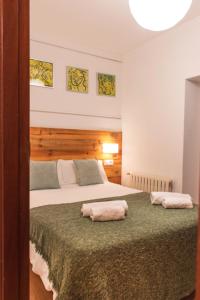 Ein Bett oder Betten in einem Zimmer der Unterkunft Molino verde