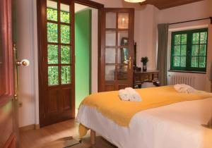 Ein Bett oder Betten in einem Zimmer der Unterkunft Molino verde
