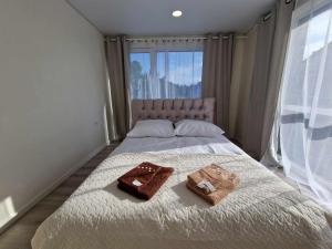 Кровать или кровати в номере 2rest