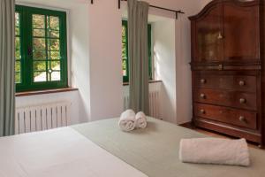 Ein Bett oder Betten in einem Zimmer der Unterkunft Molino verde