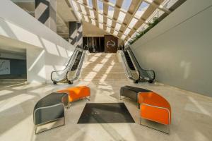 Fitness centrum a/nebo fitness zařízení v ubytování Real Inn Tijuana by Camino Real Hoteles