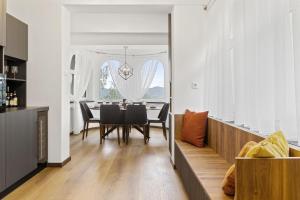 Posezení v ubytování Green Luxury Villa