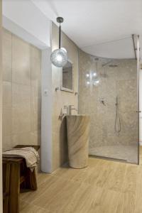 Koupelna v ubytování Green Luxury Villa