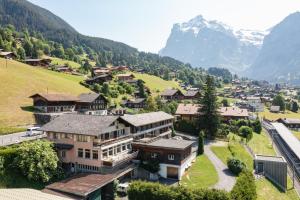 Ptičja perspektiva nastanitve The Eiger Express Apartment - GRINDELHOMES